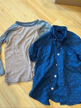 LIKE NEW! BUNDLE! 2! Gap Kids Toddler Assorted Cotton Tee Shirts Sz 4T